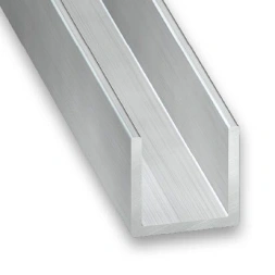 U aluminium brut 10 x 13 x 10 x 1.5 mm long 2.50 m - CQFD