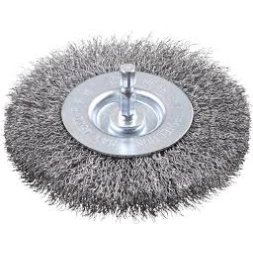 Brosse métal plate 75mm gros - KWB