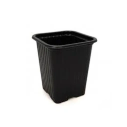 Godet 7 x 7 x 8cm noir - SOPARCO