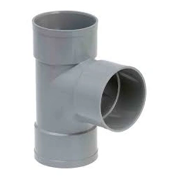 Té PVC 87° femelle - femelle Ø 100mm
