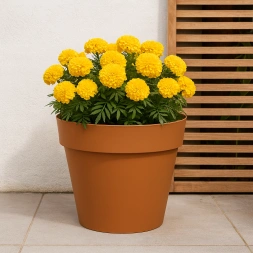 Pot fleur 26cm brique