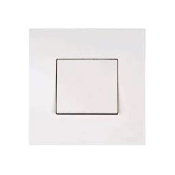 Bouton poussoir borne-auto vis + griffes Blanc - DIWONE