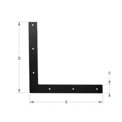 Equerre assemblage 190 x 190mm - CQFD