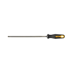 Lime acier pour affutage des chaines de scie 200mm - TOPEX