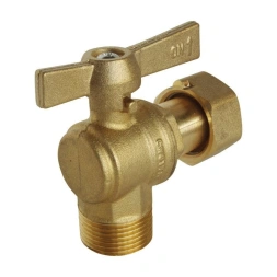 Robinet d'arrêt équerre pour compteur 3/4 - SOMATHERM