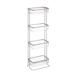 Étagère de douche chromée 4 paniers amovibles H 78.2 cm - 5 FIVE