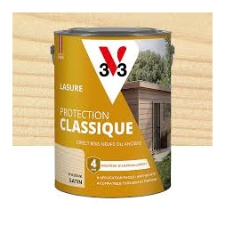 Lasure protection 4 ans incolore 5 L - V33