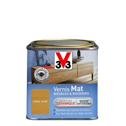 Vernis mat chêne doré 0.50 l - V33
