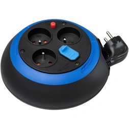 Enrouleur Design-box USB HO5VV-F 3G1.0 (d3e 0.15) L.3m - BRENNENSTUHL