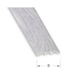 Barre de seuil universel gris clair 38mm L. 83cm - CQFD