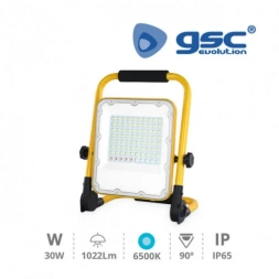 Projecteur LED Sampaya avec batterie 5 W 6500K - GSC