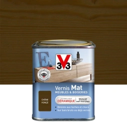 Vernis mat chêne foncé 0.25 l - V33