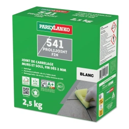 Joint de carrelage fin Prolijoint  541 2.5KG BLANC - LANKO