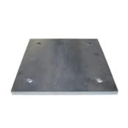 Platine brute 120 x 120 x 8mm - POLLMAN