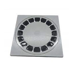 Siphon de cour 150 - Ø 50 x 40mm gris - INTERPLAST