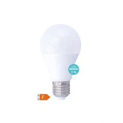 Ampoule LED standard avec détecteur crépusculaire 9 W E27 6000K - GSC