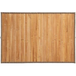 Tapis Bambou naturel beige latte 50x80cm - 5 FIVE