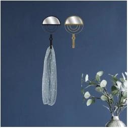 Patère rond + miroir