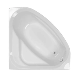 Baignoire d'angle JACANA blanc brillant 135 x 135 x 52-54cm