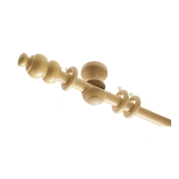 Tringle rideau plafond 2.4M blanc - AMIG