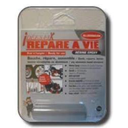 Résine époxy aluminium 50 G - REPARE A VIE
