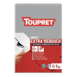 Poudre de rebouchage extra 5KG - TOUPRET