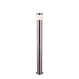 Borne luminaire extérieur inox 1 led H 90cm - GLOBO