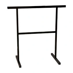 Tréteau fixe noir mat 74x39,5x74,5cm (DEEE0.27€) - CQFD
