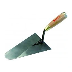 Truelle lisseuse ronde 24cm soudée manche bois - TALIAPLAST