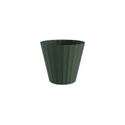 Pot 22cm doric anthracite - PLASTIKEN