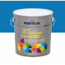 Laque Métisse brillant bleu seychelles 2.5L - MAUVILAC