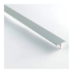 Baguette carrelage aluminium en T 10mm mate L. 2m50