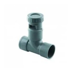 T anti-vide F/F Ø40mm - INTERPLAST
