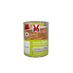Vernis meubles & boiseries satin incolore 2,5 L - V33