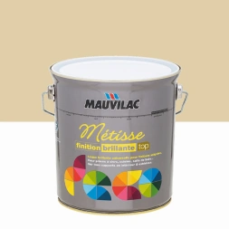 Laque Métisse brillant beige gabon 0.5L - MAUVILAC