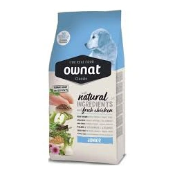 Croquette pour chien classic junior 12 kg - OWNAT