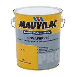Laque antirouille Covafer O blanc cal 2,5L - MAUVILAC