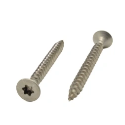 Vis à bois à tête fraisée Torx INOX A4 4mm x 35mm - 200 piéces