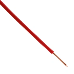 Câble HO7V-U 1.5mm² rouge Longueur 10m - INOTECH