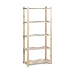 Etagère en bois Woody Rack 175 x 80 x 40 cm 5 tablettes - MOTTEZ