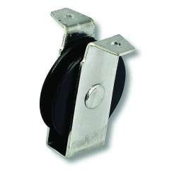 Poulie chape acier zing 20kg 40mm