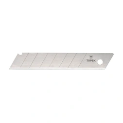 Lame de cutter 18mm - 10 pièces - TOPEX