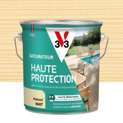 Saturateur extérieur haute protection mat 2,5L - V33