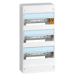 Tableau électrique 3 rangées 13 modules + borne - LEGRAND