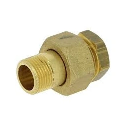 Raccord laiton mâle femelle 3/8