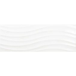 Faïence Flat Ondas Blanco Brillo 25x70 (1.58m²/bte) 1er choix