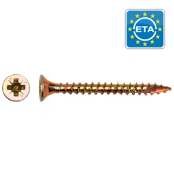 Vis à panneau tête fraisé 4 x 45mm zingué  200 pièces - PGB