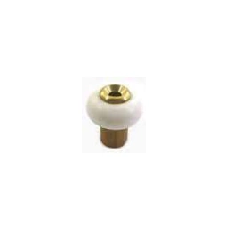 Butoir de porte à visser en laiton chromé 30mm- COLSON