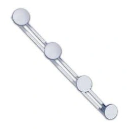 Porte Manteau Métal chromé 4 Têtes - COLSON