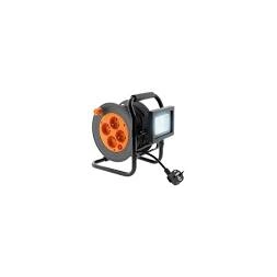 Enrouleur ménager + projecteur câble Ho5Vv-F 3G1mm² L. 15m